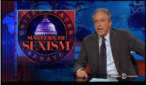 Masters of Sexism on The Daily Show