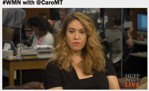 Screen shot from Huffpost Live
